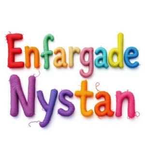 Enfärgade nystan