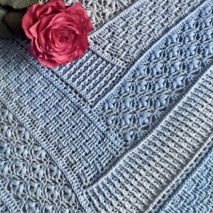 Alternative view of Spring Awakening – handvirkad sjal