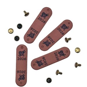 Läderetikett 2026 – med metallnit