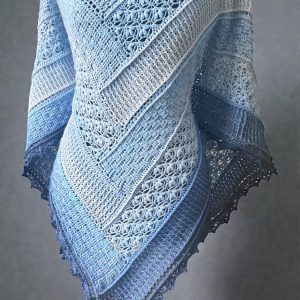 Spring Awakening – handvirkad sjal