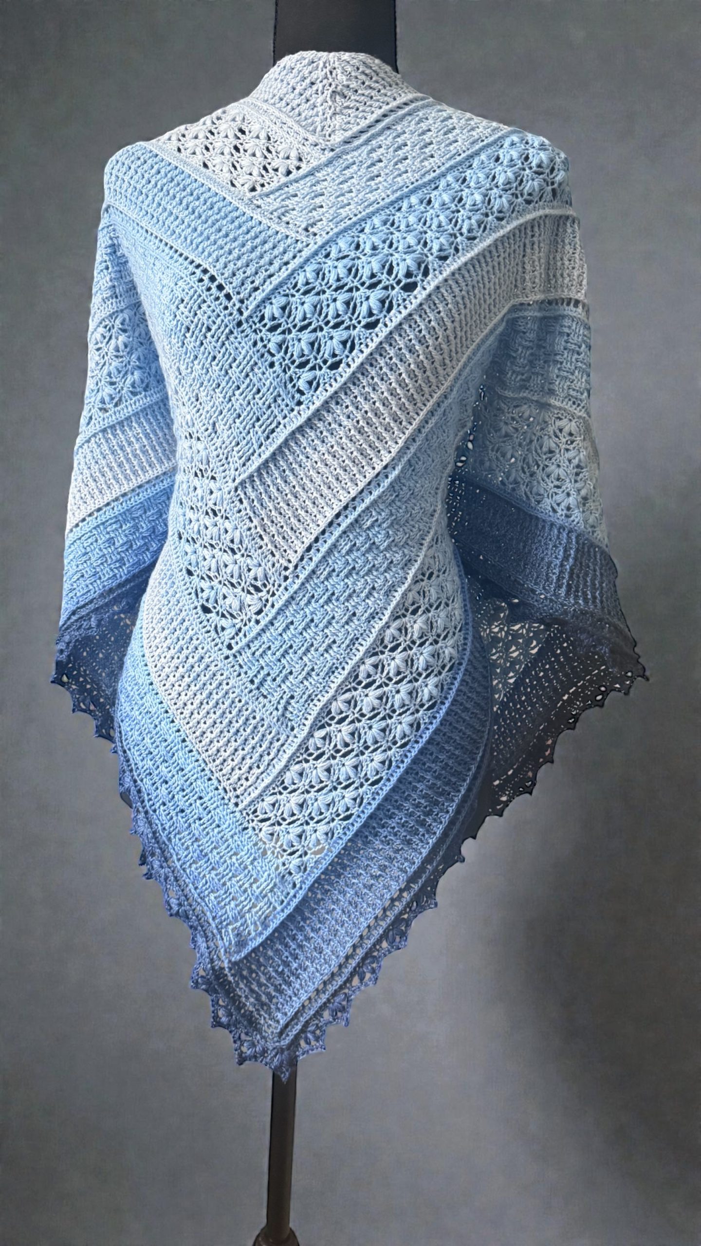 Spring Awakening – handvirkad sjal